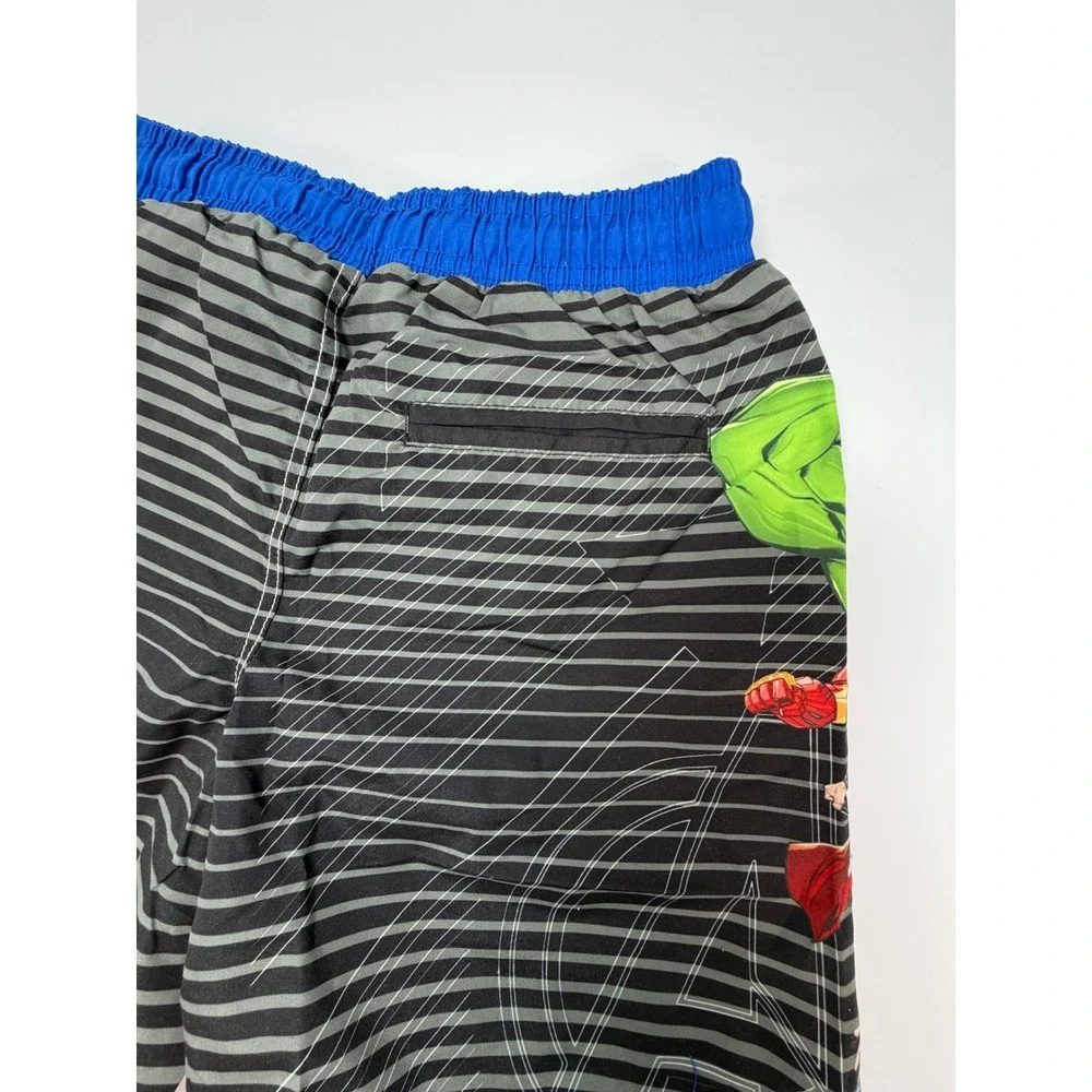 Marvel‎ Avengers Boys Swim Trunk Size 7 New With Tags NWT UV Protection Graphic